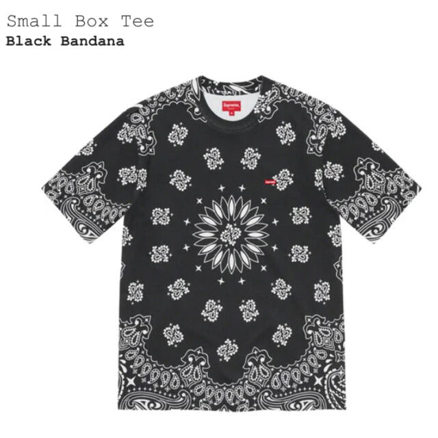 Supreme small box tee 黒M - Tシャツ/カットソー(半袖/袖なし)