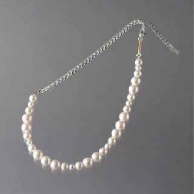 Jiedaジエダ SWITCHING MIX PEARL NECKLESS-