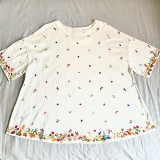 フランシュリッペ(franche lippee)のうさぎビッグTシャツ(Tシャツ(半袖/袖なし))