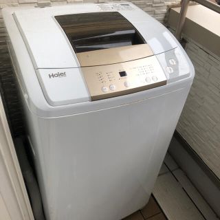 ハイアール(Haier)のハイアール洗濯機 7.0kg 2017年式 5年保証 22年8月2日まで(洗濯機)