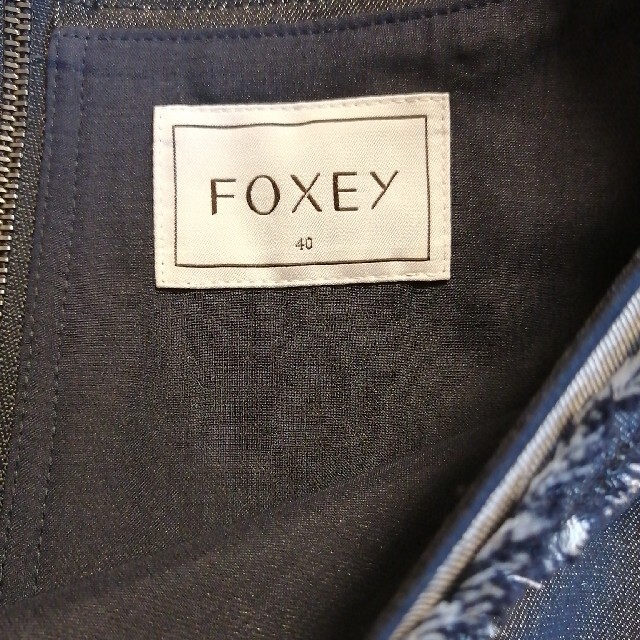 美品 フォクシー デニムワンピース 40サイズ 1