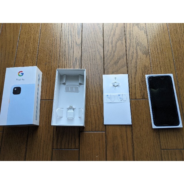 Google(グーグル)のGoogle Pixel 4a  Barely Blue 128 GB スマホ/家電/カメラのスマートフォン/携帯電話(スマートフォン本体)の商品写真