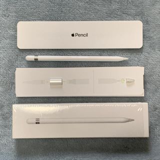 アップル(Apple)のApple Pencil(第1世代) おまけ！グリップ等アクセサリー付(タブレット)