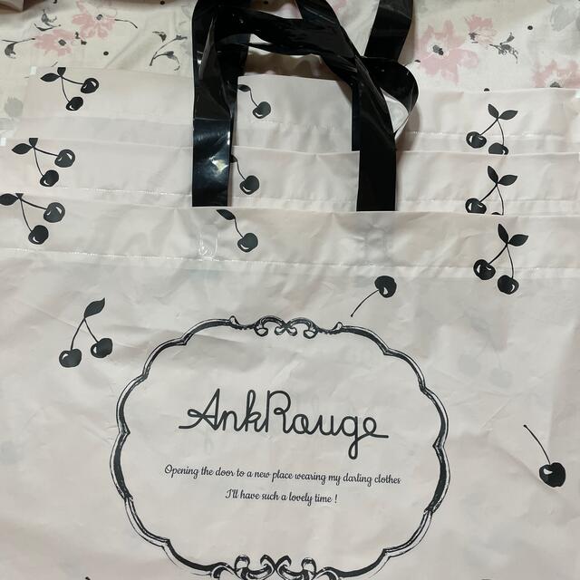 Ank Rouge(アンクルージュ)のAnk Rouge☆ショッパー5枚セット☆ レディースのバッグ(ショップ袋)の商品写真