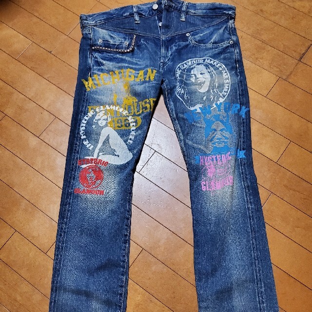 HYSTERIC GLAMOUR(ヒステリックグラマー)のヒステリックグラマージーンズ メンズのパンツ(デニム/ジーンズ)の商品写真