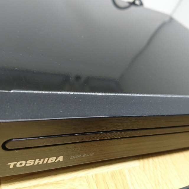 東芝(トウシバ)のTOSHIBA REGZA プレーヤー ブルーレイ DBP-S500 DVD スマホ/家電/カメラのテレビ/映像機器(ブルーレイプレイヤー)の商品写真