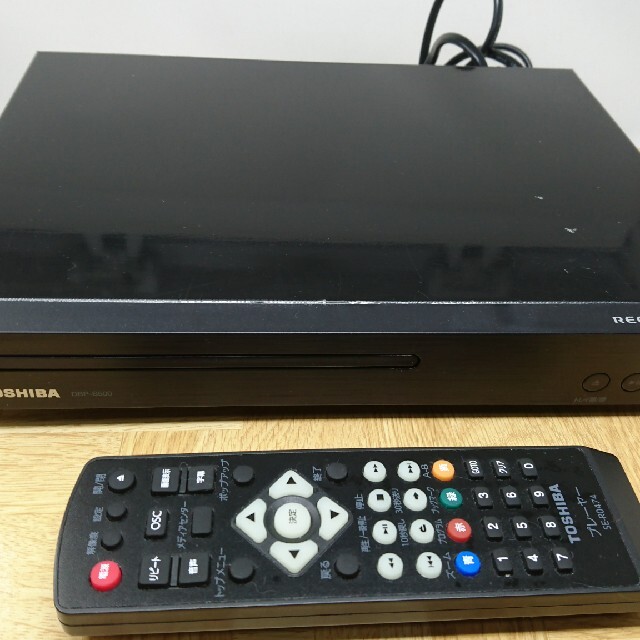 東芝(トウシバ)のTOSHIBA REGZA プレーヤー ブルーレイ DBP-S500 DVD スマホ/家電/カメラのテレビ/映像機器(ブルーレイプレイヤー)の商品写真