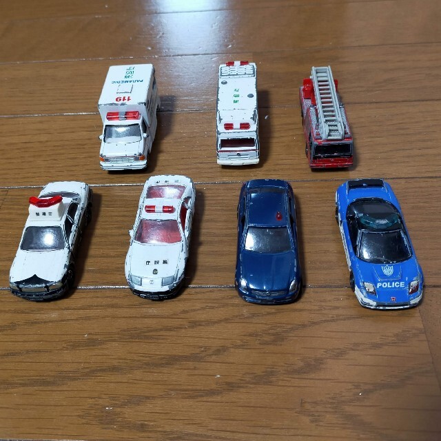 Takara Tomy - トミカ 7台 まとめ売り 廃盤 パトカー 消防車 救急車 ...