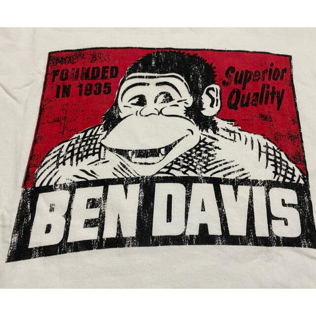 BEN DAVIS(ベンデイビス)のBen Davis 白Tシャツ メンズのトップス(Tシャツ/カットソー(半袖/袖なし))の商品写真