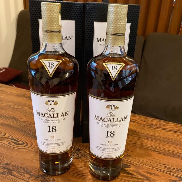 ザ・マッカラン　18年　２本セット　The MACALLAN 　18Years