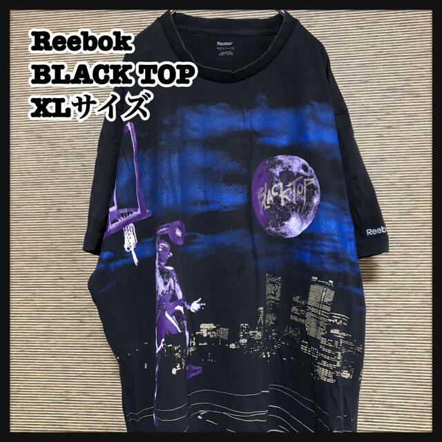 Reebok(リーボック)の 【リーボック】半袖Tシャツ　バスケットボール　blacktop　ダンク満月79 メンズのトップス(Tシャツ/カットソー(半袖/袖なし))の商品写真