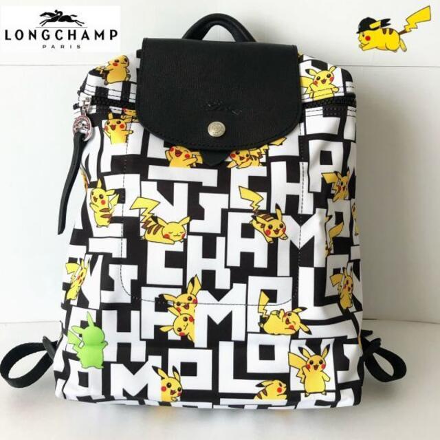 LONGCHAMP(ロンシャン)の【新品】ロンシャンXポケモン ルプリアージュ ピカチュウ リュック レディースのバッグ(リュック/バックパック)の商品写真