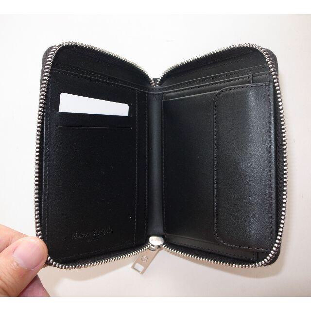 Maison Martin Margiela(マルタンマルジェラ)のマルジェラ 財布 ペイント round zip wallet black メンズのファッション小物(折り財布)の商品写真