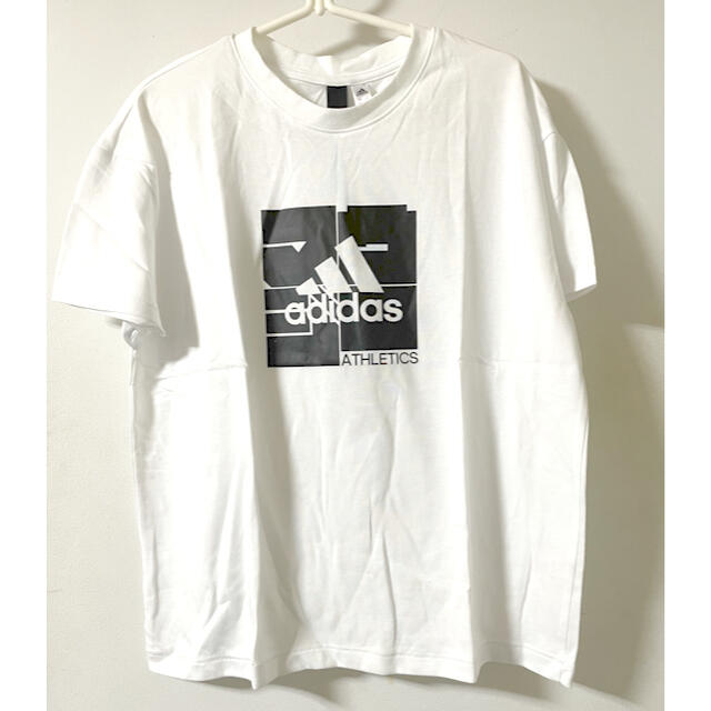 moussy(マウジー)のタグ付き！マウジー ×adidasコラボTシャツ レディースのトップス(Tシャツ(半袖/袖なし))の商品写真