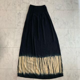 トップショップ(TOPSHOP)のTOPSHOP  ベアワンピース　ロングワンピース　マキシワンピース　ムラ染め(ロングワンピース/マキシワンピース)