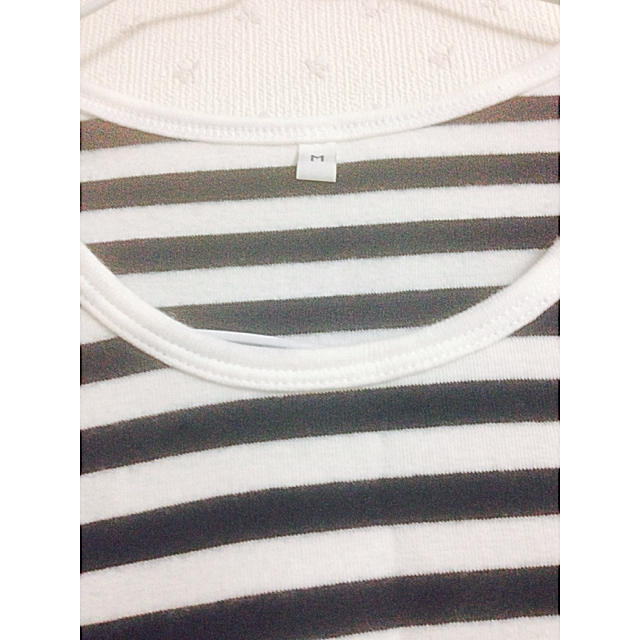 MUJI (無印良品)(ムジルシリョウヒン)のMUJI#ボーダーT レディースのトップス(Tシャツ(長袖/七分))の商品写真