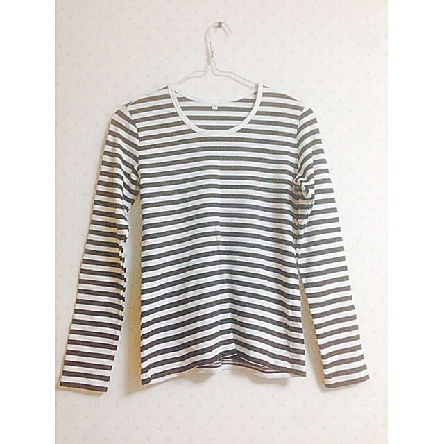 MUJI (無印良品)(ムジルシリョウヒン)のMUJI#ボーダーT レディースのトップス(Tシャツ(長袖/七分))の商品写真