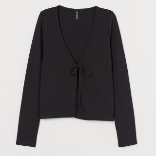 エイチアンドエム(H&M)のH&M リブカーディガン　リブニット(カーディガン)