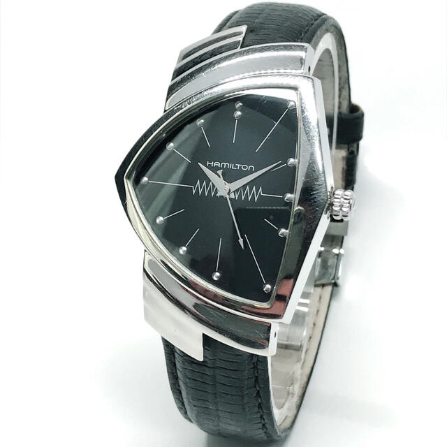 Hamilton(ハミルトン)のハミルトン ベンチュラ H244112 メンズ 腕時計 クォーツ 革ベルト メンズの時計(腕時計(アナログ))の商品写真