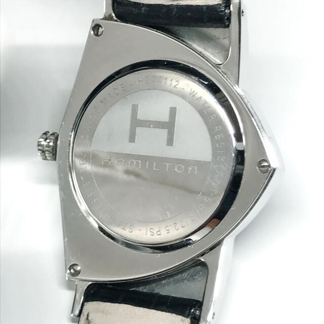ハミルトン ベンチュラ H244112 メンズ 腕時計 クォーツ 革ベルト