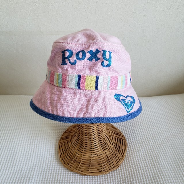Roxy ROXY ロキシーキッズ キャンパスロゴ ハット ピンクの通販 by chirochiro's shop｜ロキシーならラクマ
