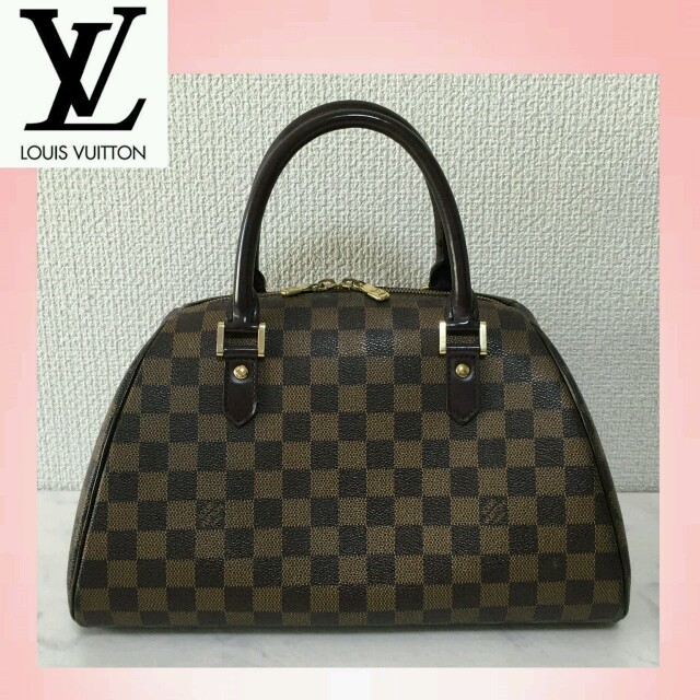 期間限定】 LOUIS ハンドバッグ ダミエ リベラMM ルイヴィトン