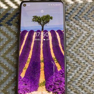 グーグルピクセル(Google Pixel)のGoogle pixel 4a (5G) ブラック　SIMフリー版(スマートフォン本体)