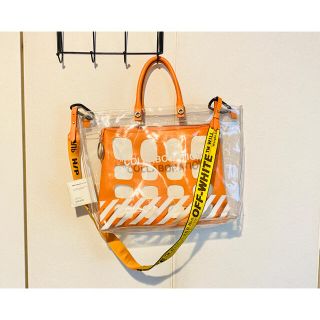 オフホワイト(OFF-WHITE)の【おのれくん様】HERON PRESTON × off-white トートバッグ(トートバッグ)