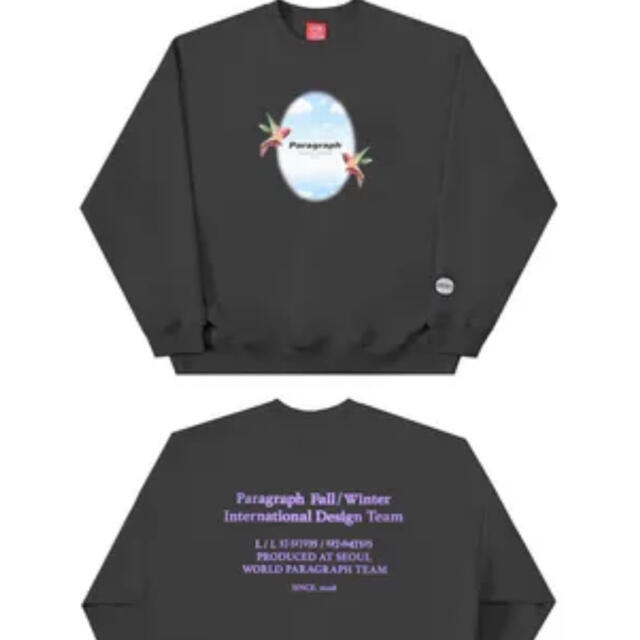 WACKO MARIA(ワコマリア)のParagraph パラグラフ　スウェット　free サイズチャコール メンズのトップス(スウェット)の商品写真
