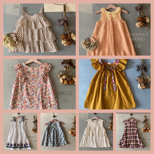 chawaさま❁⃘*.ご専用です💛 キッズ/ベビー/マタニティのキッズ服女の子用(90cm~)(ワンピース)の商品写真