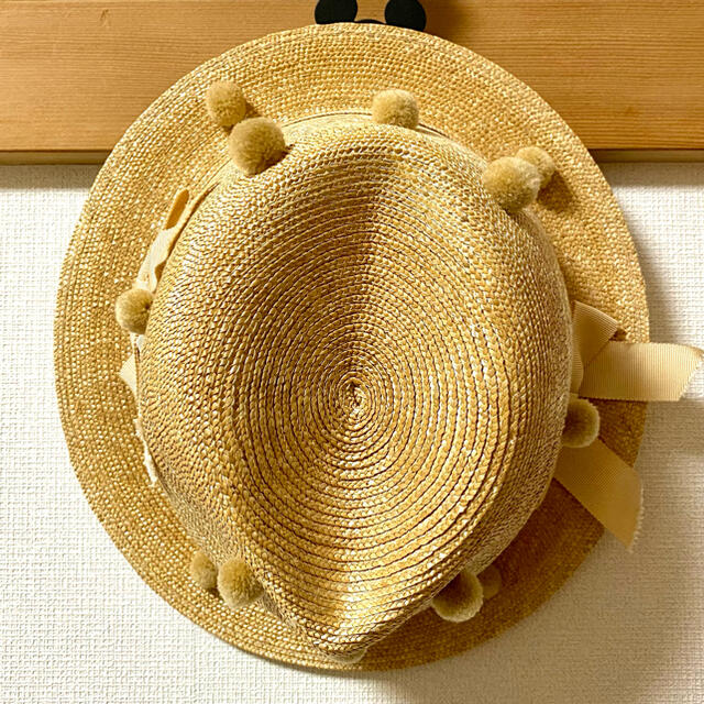 nadesico(ナデシコ)の【貴重品】ナデシコ　麦わら帽子 レディースの帽子(麦わら帽子/ストローハット)の商品写真