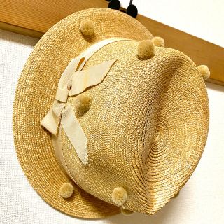 ナデシコ(nadesico)の【貴重品】ナデシコ　麦わら帽子(麦わら帽子/ストローハット)