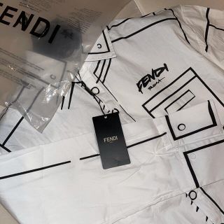 フェンディ(FENDI)のFENDI×JOSHUA VIDES フェンディ 長袖シャツ メンズ Lサイズ (シャツ)