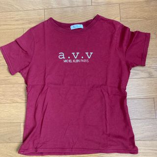 アーヴェヴェ(a.v.v)のa.v.v  レディース　Tシャツ　M(シャツ/ブラウス(長袖/七分))