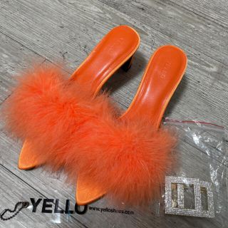 イエローブーツ(Yellow boots)のYELLO  TRIXIE SANDALS  Lサイズ(サンダル)