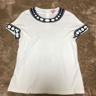 ジャンニヴェルサーチ(Gianni Versace)の美品　ヴィンテージ ヴェルサーチ Versace トップス(カットソー(半袖/袖なし))