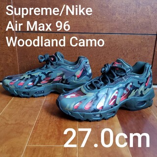 Supreme Nike Air Max 96 Woodland Camo