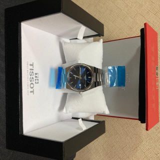 ティソ(TISSOT)のTISSOT PRX ピーアールエックス　青文字盤　未使用品　(腕時計(アナログ))