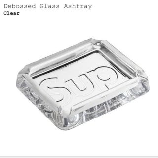 シュプリーム(Supreme)のsupreme Debossed Glass Ashtray clear (灰皿)