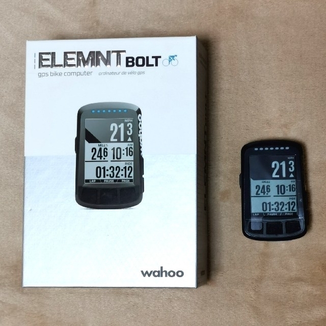 パーツ GPS サイコン wahoo ELEMENT BOLT ワフー エレメントボルト