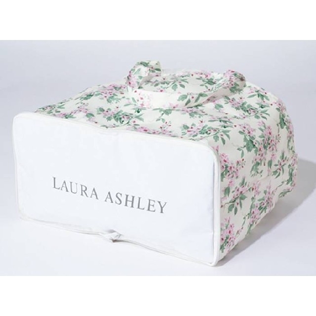 LAURA ASHLEY(ローラアシュレイ)のGLOW 付録　ローラ アシュレイ　レジかごトートバッグ レディースのバッグ(エコバッグ)の商品写真