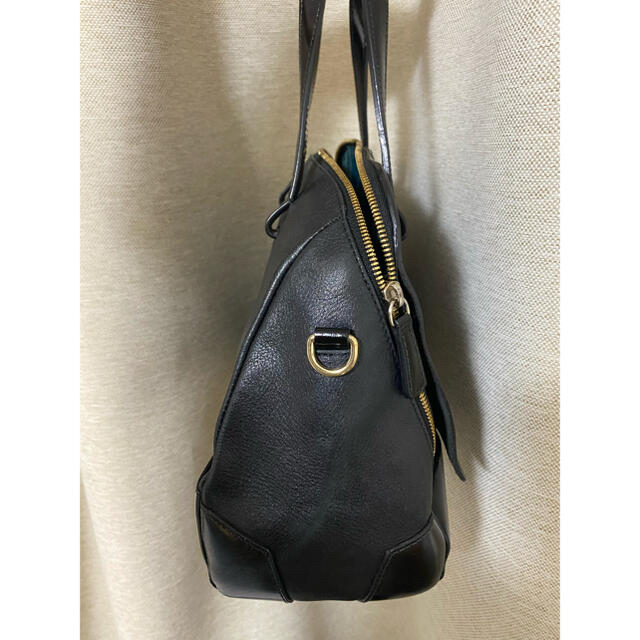 美品＊FURLA ディヴィーナ2wayレザーショルダーバッグ ブラック黒 2