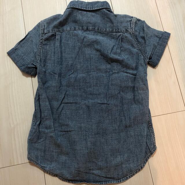 POLO RALPH LAUREN(ポロラルフローレン)のポロ ラルフローレン  デニムシャツ 半袖 120 キッズ/ベビー/マタニティのキッズ服男の子用(90cm~)(Tシャツ/カットソー)の商品写真