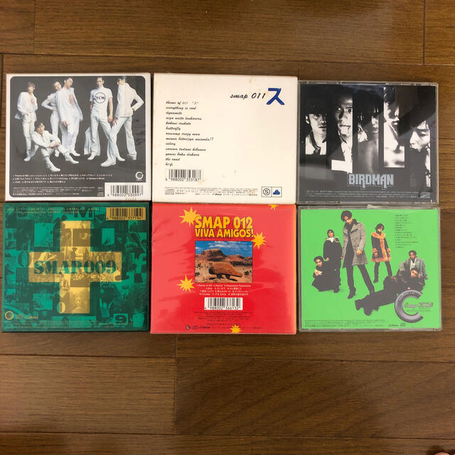 SMAP(スマップ)のSMAP  CD   6枚セット エンタメ/ホビーのCD(ポップス/ロック(邦楽))の商品写真