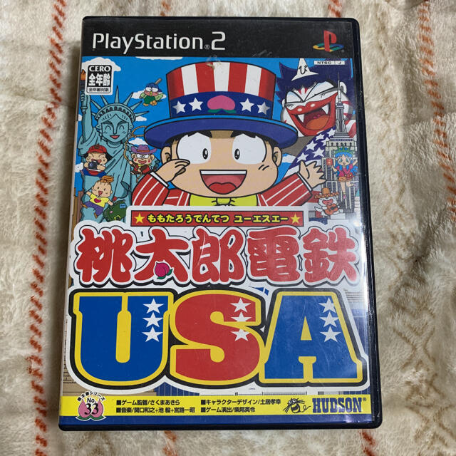 PlayStation2(プレイステーション2)の桃太郎電鉄　USA エンタメ/ホビーのゲームソフト/ゲーム機本体(家庭用ゲームソフト)の商品写真