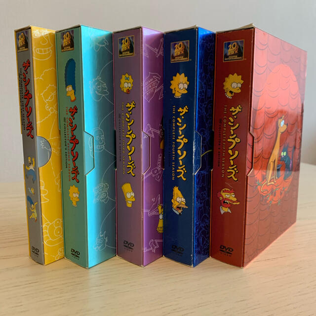The Simpsons シンプソンズ DVDコレクターズボックス 1-5 The Simpsons シンプソンズ DVDコレクターズボックス 1-5