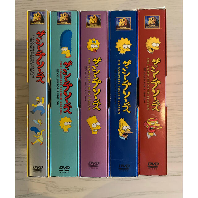 The Simpsons シンプソンズ　DVDコレクターズボックス　1-5 1