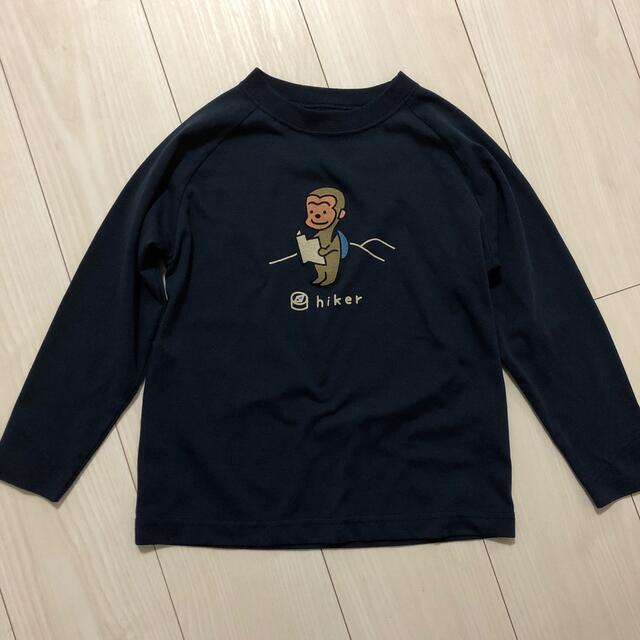 mont bell(モンベル)のモンベル ロンT 長袖 カットソー 120cm キッズ/ベビー/マタニティのキッズ服男の子用(90cm~)(Tシャツ/カットソー)の商品写真