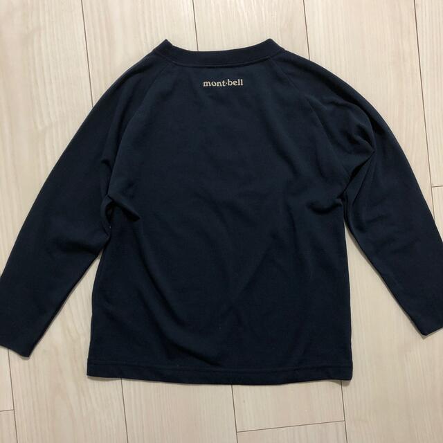 mont bell(モンベル)のモンベル ロンT 長袖 カットソー 120cm キッズ/ベビー/マタニティのキッズ服男の子用(90cm~)(Tシャツ/カットソー)の商品写真