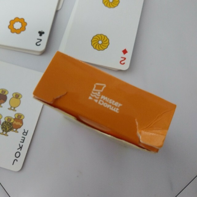 ミニオン(ミニオン)のミスタードーナツ　トランプ エンタメ/ホビーのテーブルゲーム/ホビー(トランプ/UNO)の商品写真